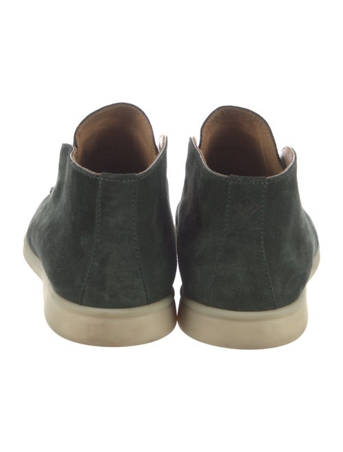 Loro Piana Suede Lace-Up Boots