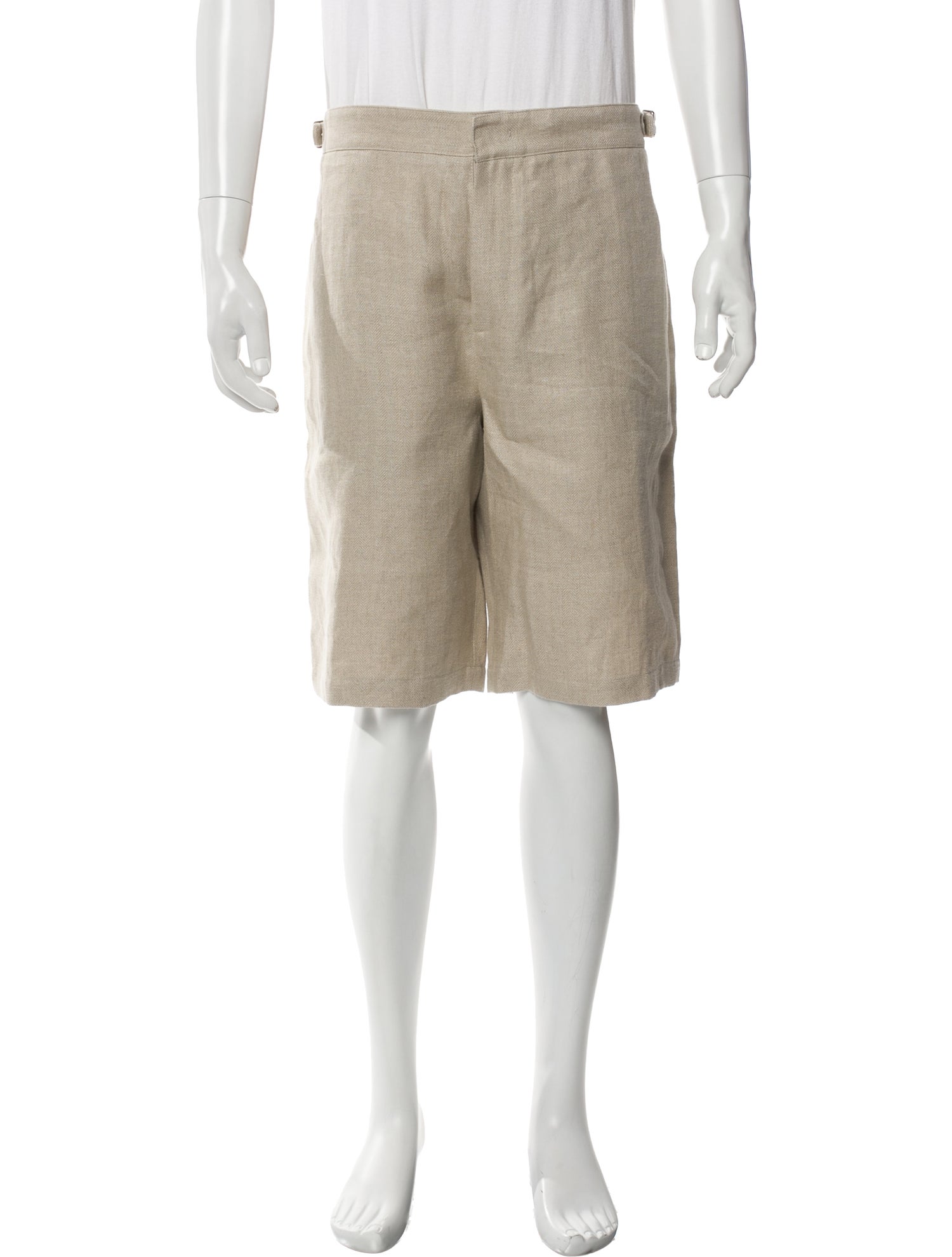 Loro Piana Bermuda Flat Front Shorts
