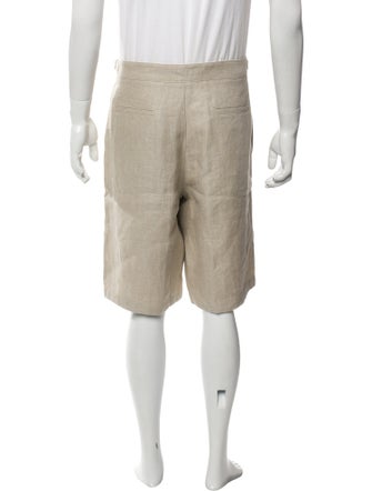 Loro Piana Bermuda Flat Front Shorts