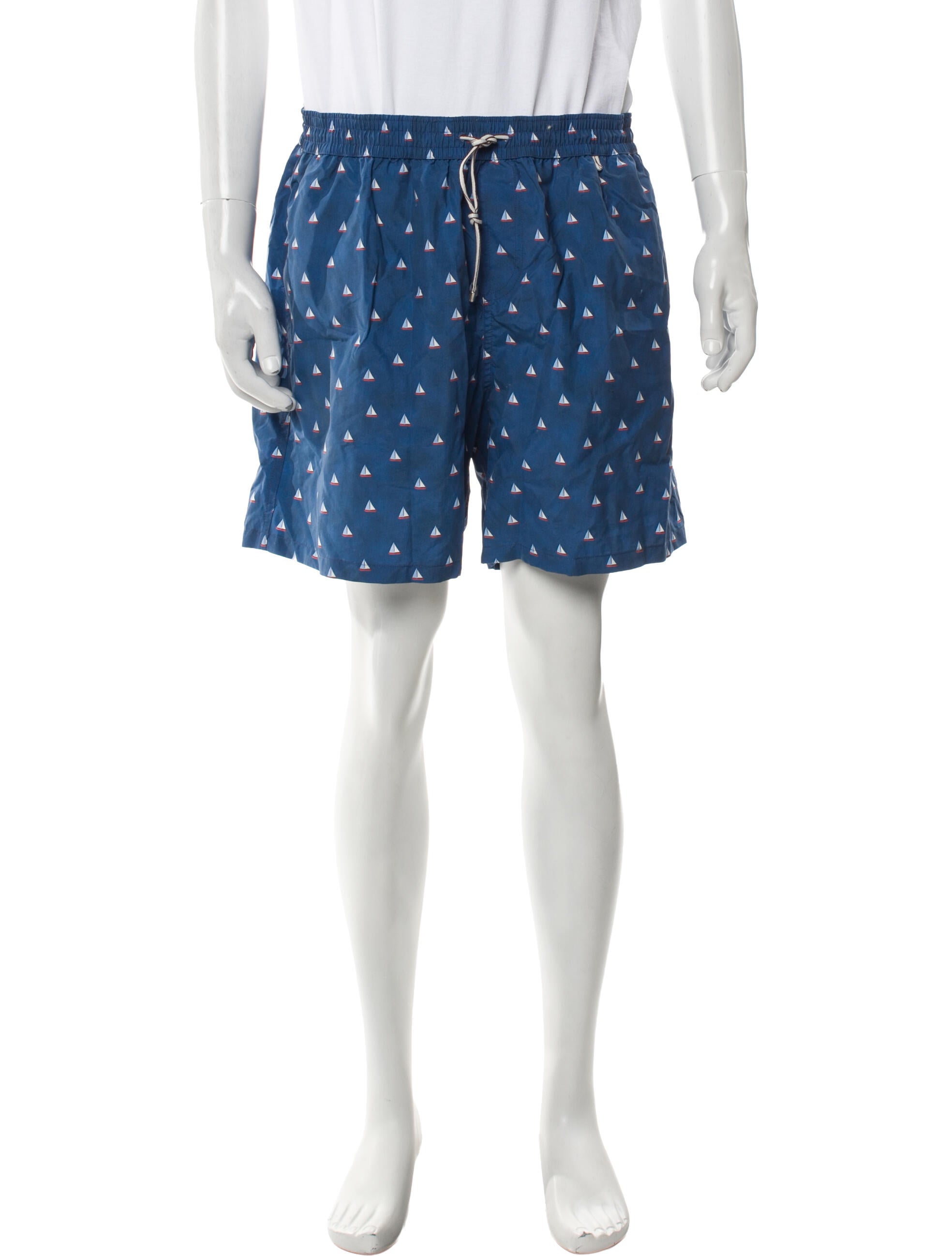 Loro Piana Printed Swim Trunks w/ Tags