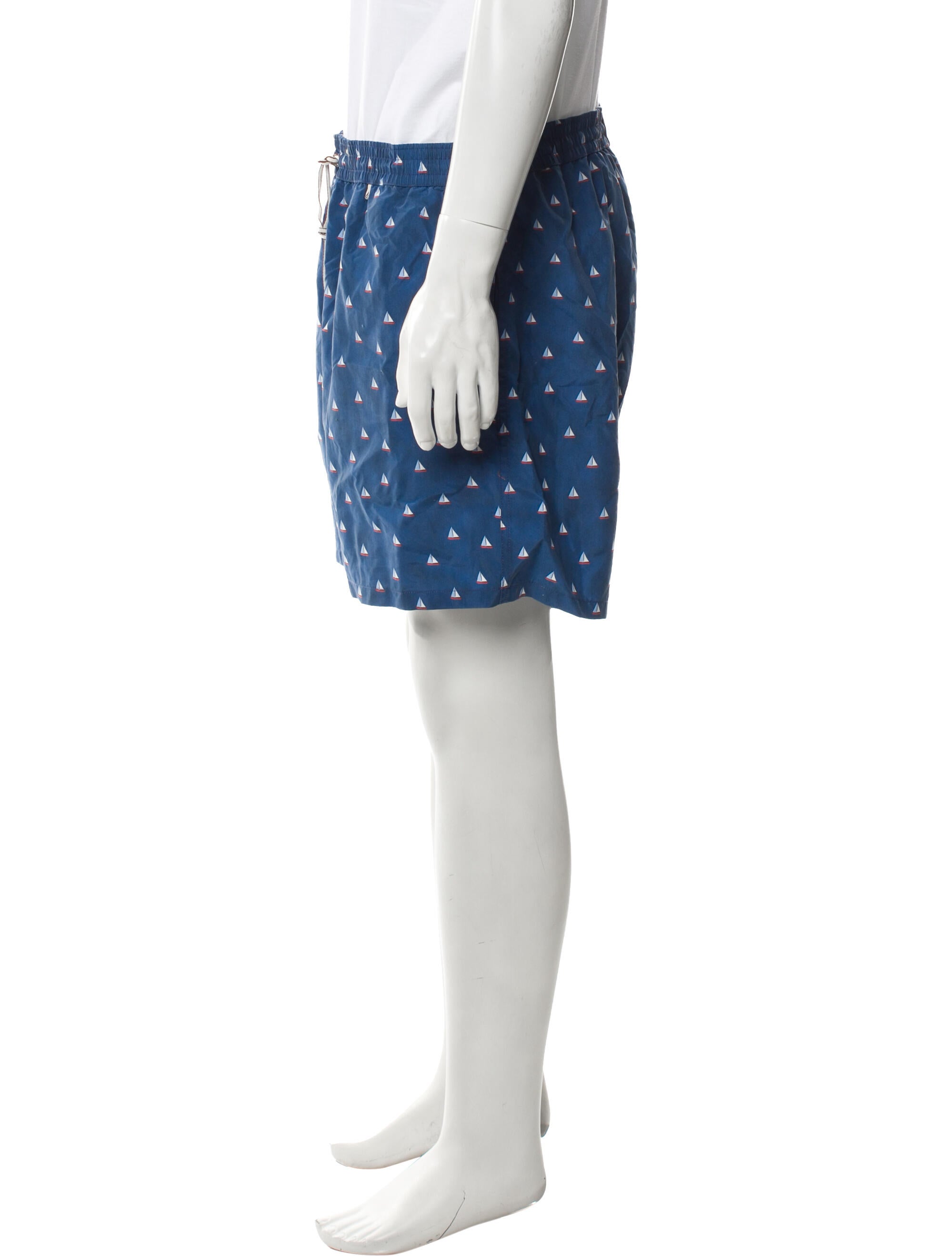 Loro Piana Printed Swim Trunks w/ Tags