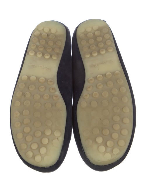 Loro Piana Dot Sole Suede Loafers
