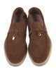 Loro Piana Suede Loafers