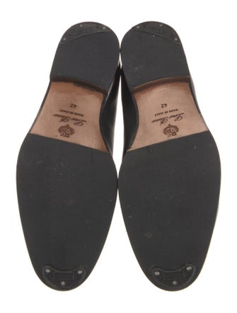 Loro Piana City Walk Leather Dress Loafers