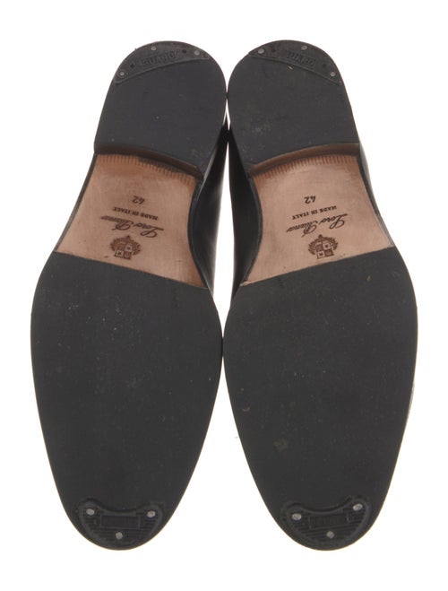 Loro Piana City Walk Leather Dress Loafers