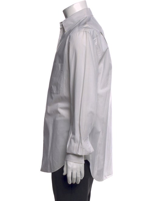 Loro Piana Striped Long Sleeve Dress Shirt
