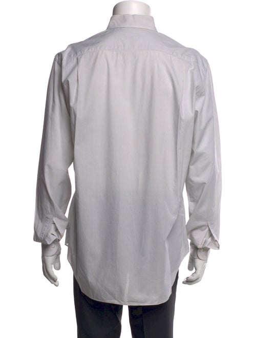 Loro Piana Striped Long Sleeve Dress Shirt