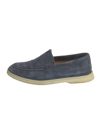 Loro Piana Summer Walk Suede Loafers