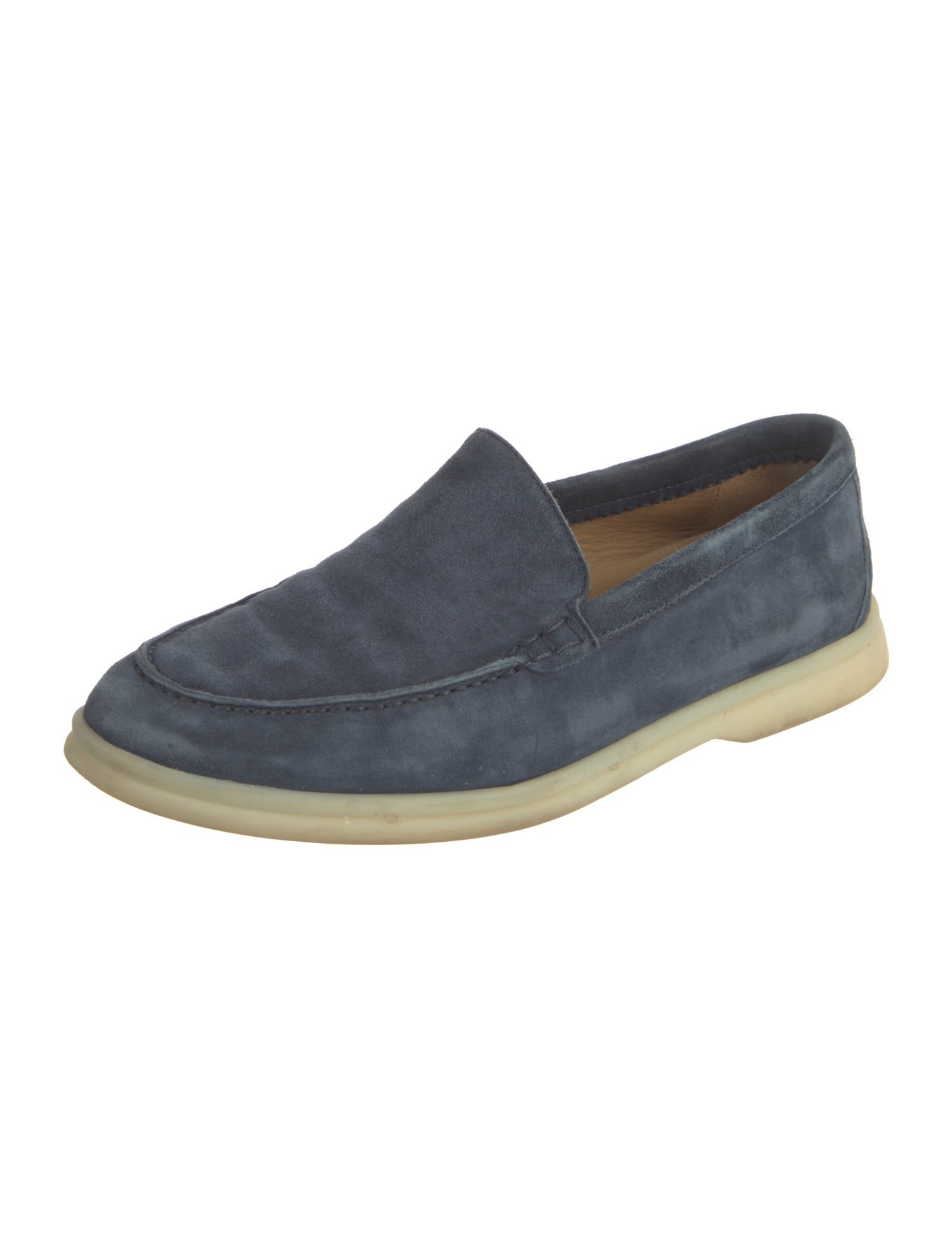 Loro Piana Summer Walk Suede Loafers