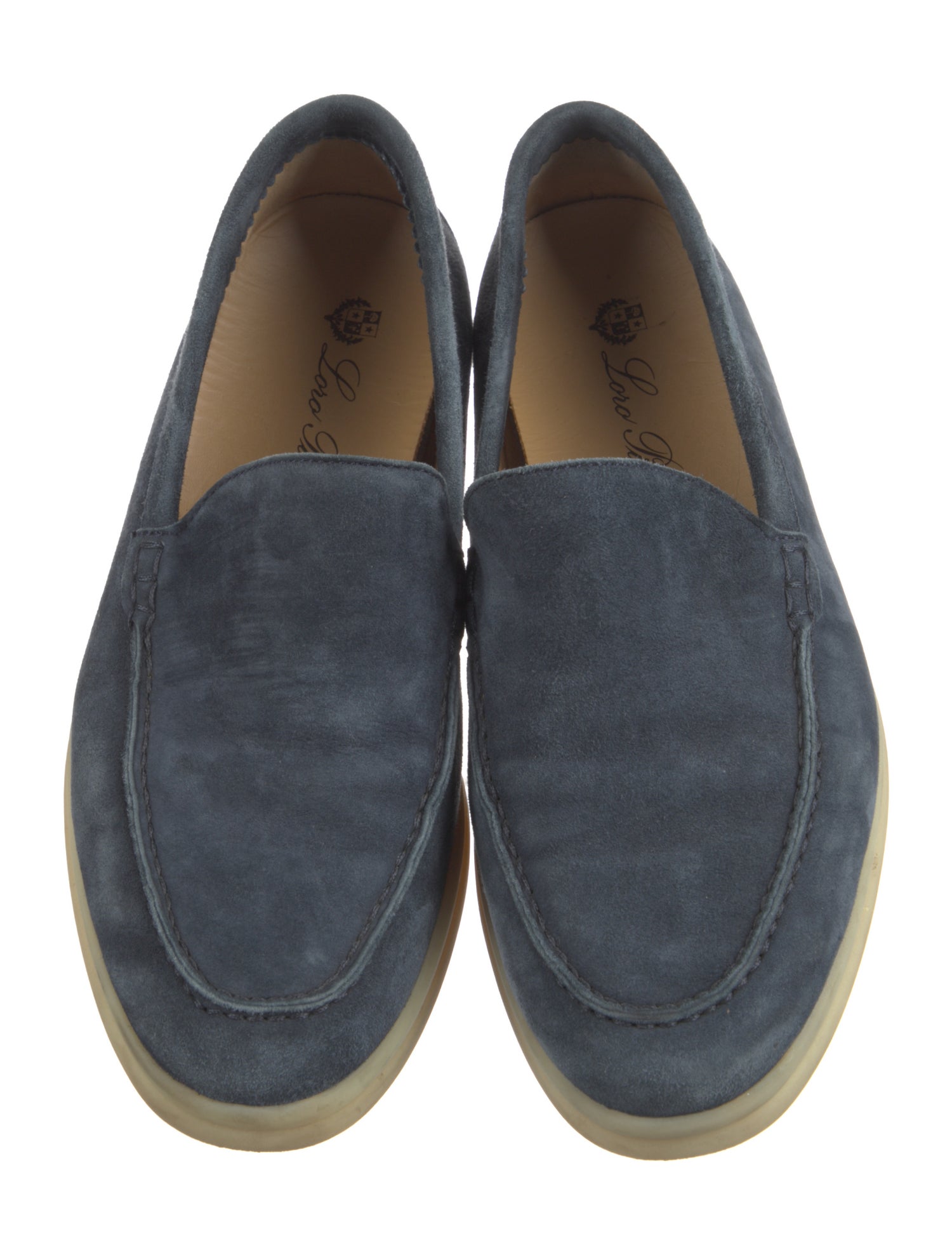 Loro Piana Summer Walk Suede Loafers