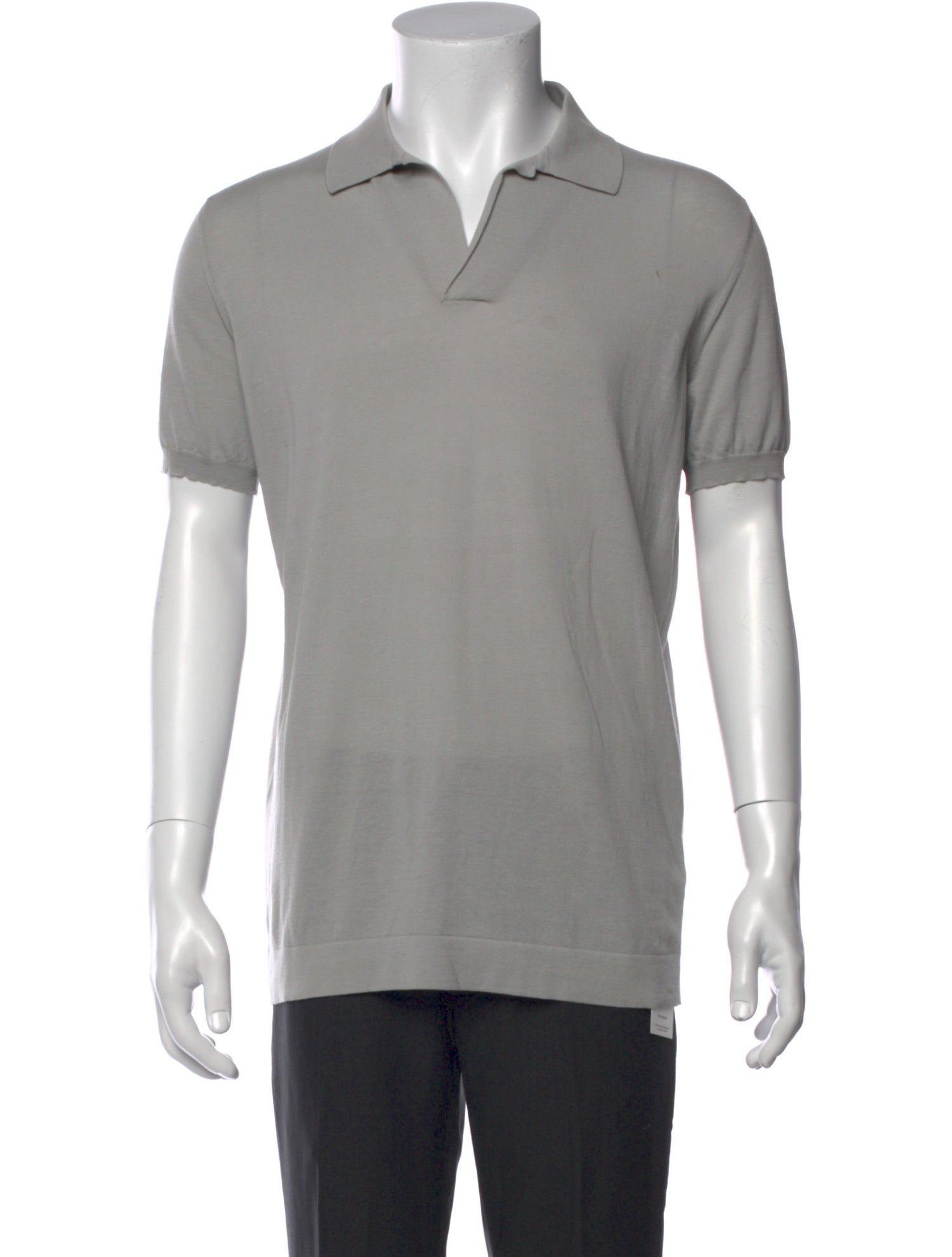 Loro Piana Collar Short Sleeve Polo Shirt