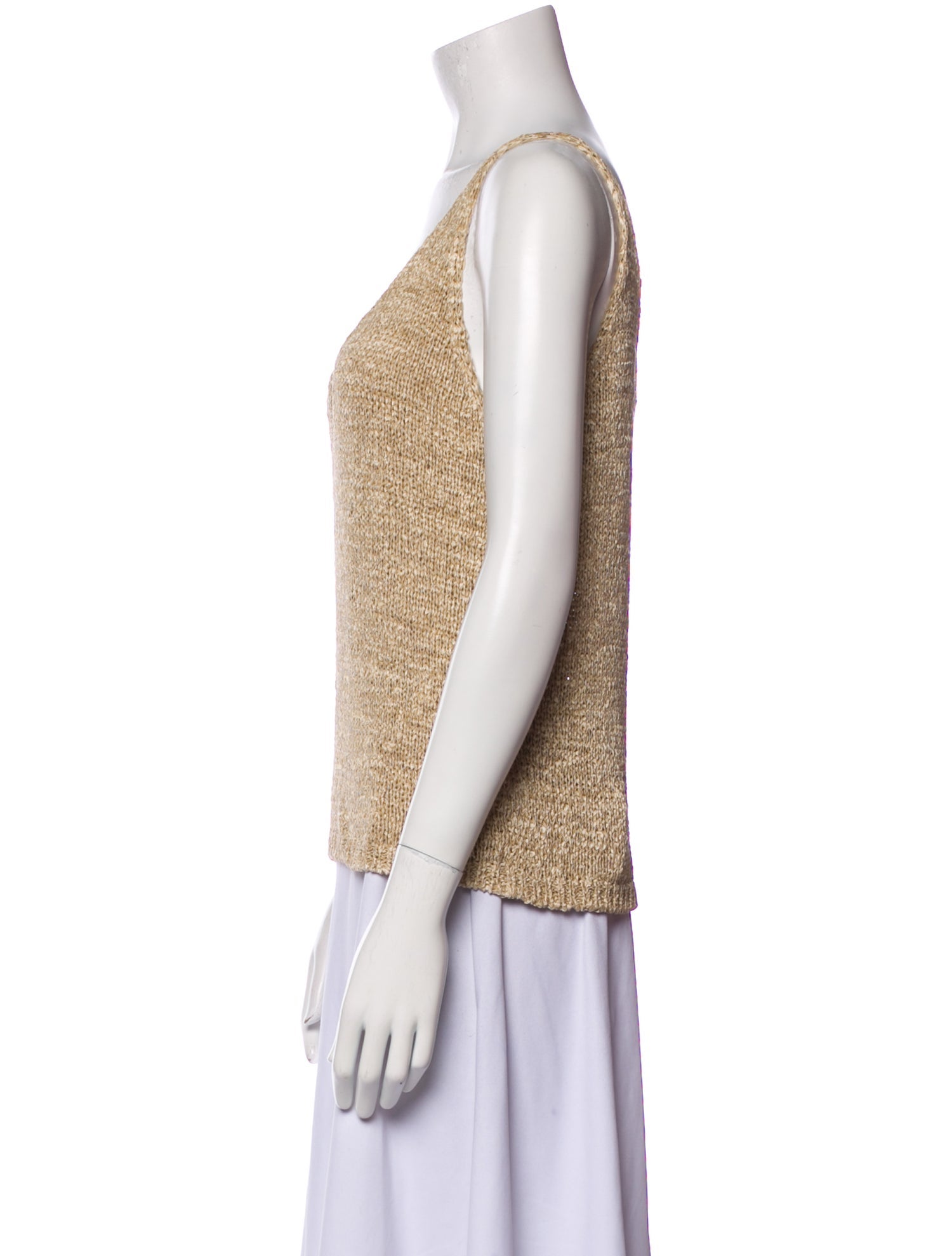 Loro Piana Silk V-Neck Top w/ Tags