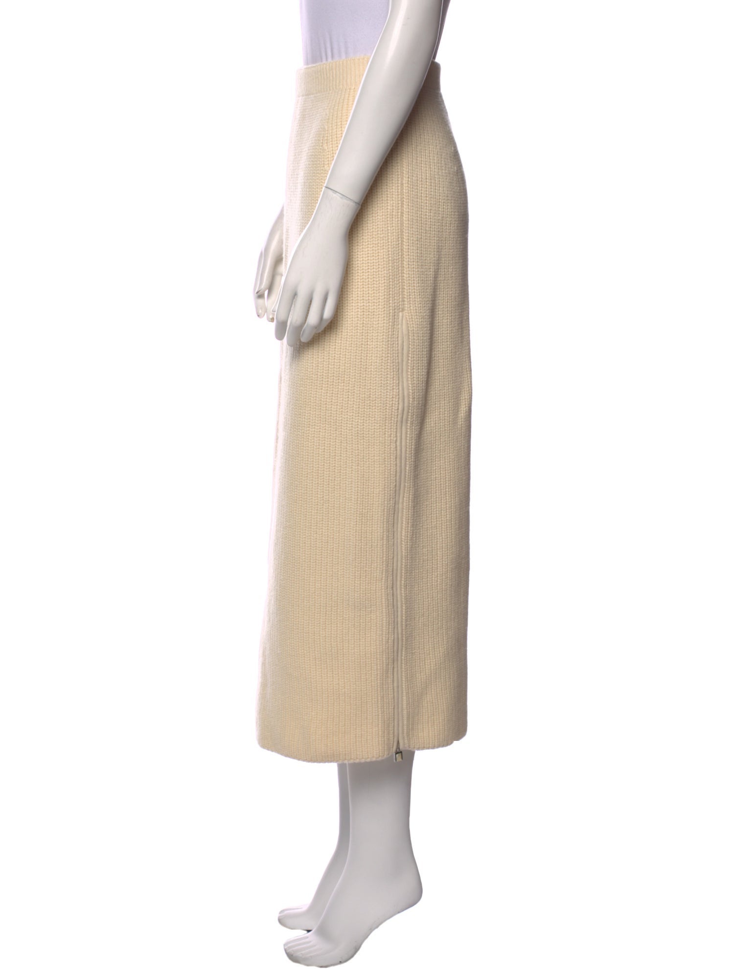 Loro Piana Cashmere Midi Length Skirt w/ Tags