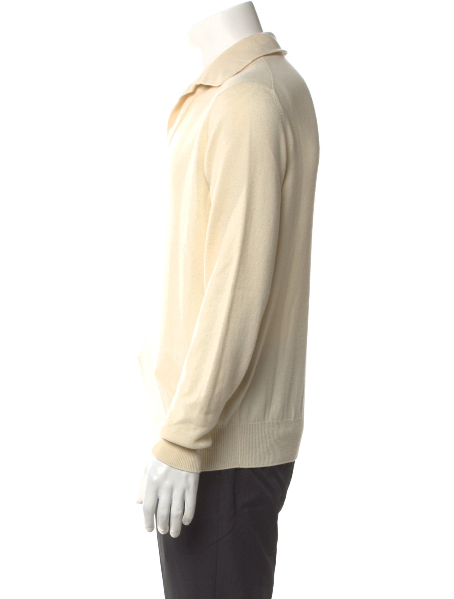 Loro Piana Baby Cashmere Collar Pullover
