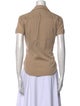 Loro Piana Short Sleeve Button-Up Top