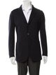 Loro Piana Cashmere Leather Trim Embellishment Blazer