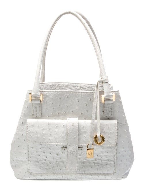 Loro Piana Ostrich Shoulder Bag