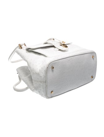 Loro Piana Ostrich Shoulder Bag