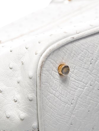 Loro Piana Ostrich Shoulder Bag