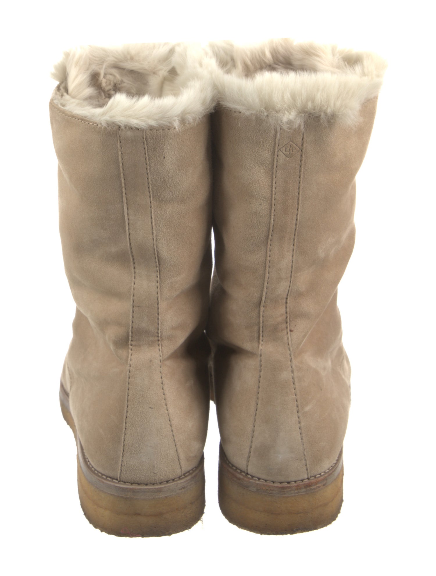 Loro Piana Snow Dream Walk Suede Combat Boots