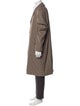 Loro Piana Alverstone Rain System Silk Trench Coat w/ Tags