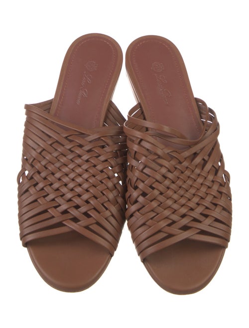 Loro Piana Leather Slides