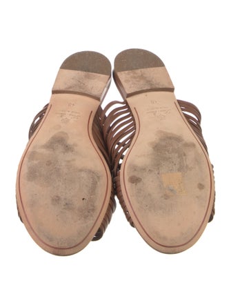 Loro Piana Leather Slides