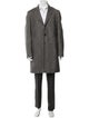 Loro Piana Cashmere Green Storm System Cashmere Overcoat