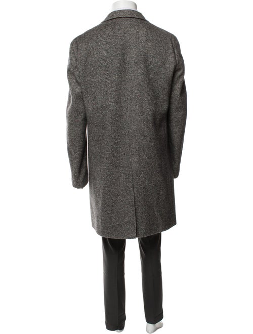 Loro Piana Cashmere Green Storm System Cashmere Overcoat