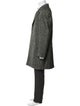 Loro Piana Rain System Tweed Pattern Overcoat