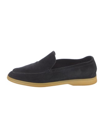 Loro Piana Summer Walk Suede Loafers