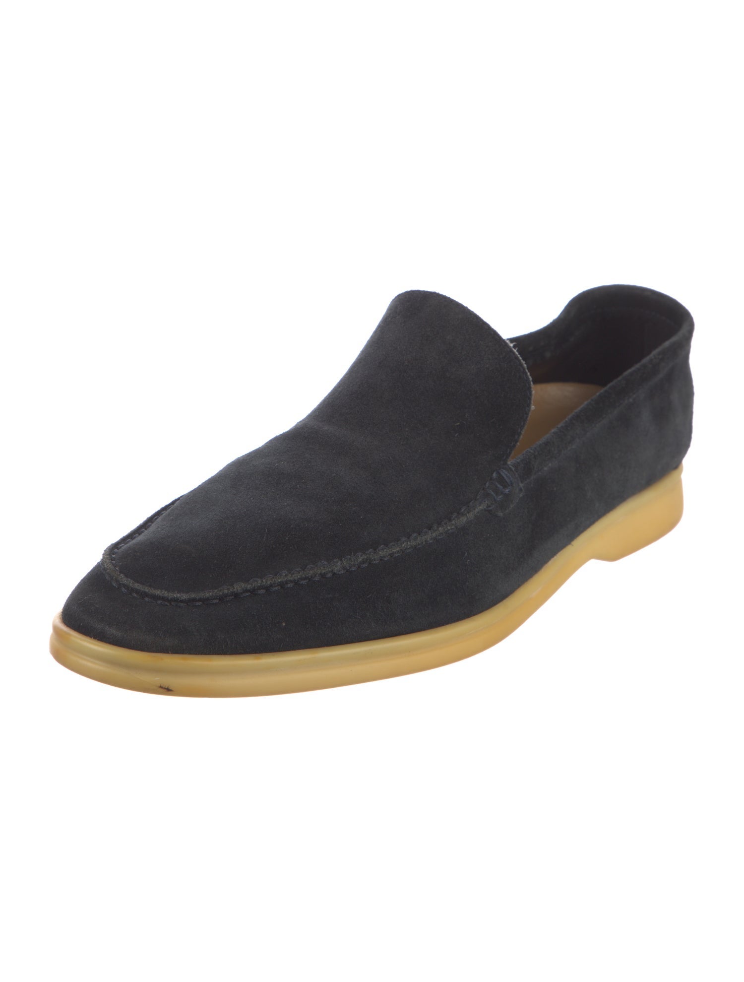 Loro Piana Summer Walk Suede Loafers