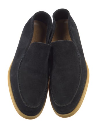 Loro Piana Summer Walk Suede Loafers