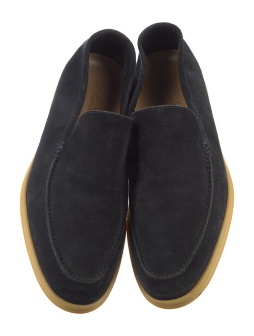 Loro Piana Summer Walk Suede Loafers