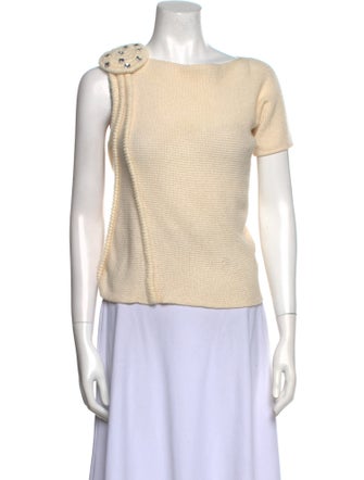 Loro Piana Cashmere Bateau Neckline Sweater
