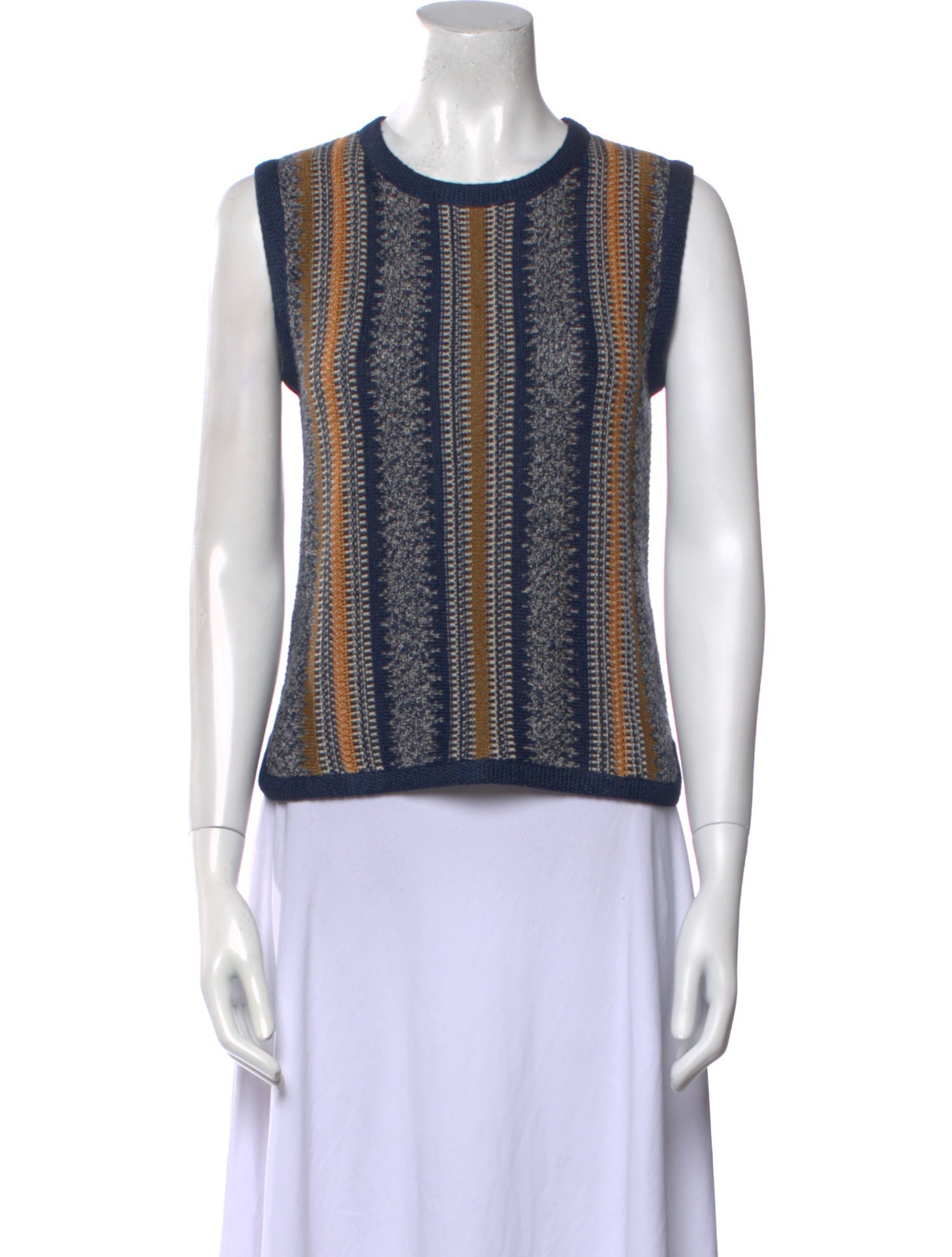 Loro Piana Linen Striped Sweater