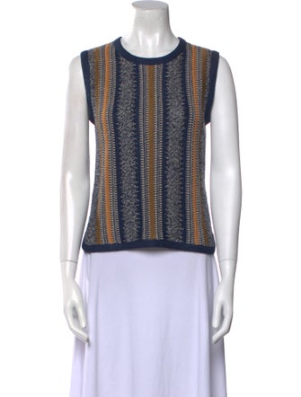 Loro Piana Linen Striped Sweater