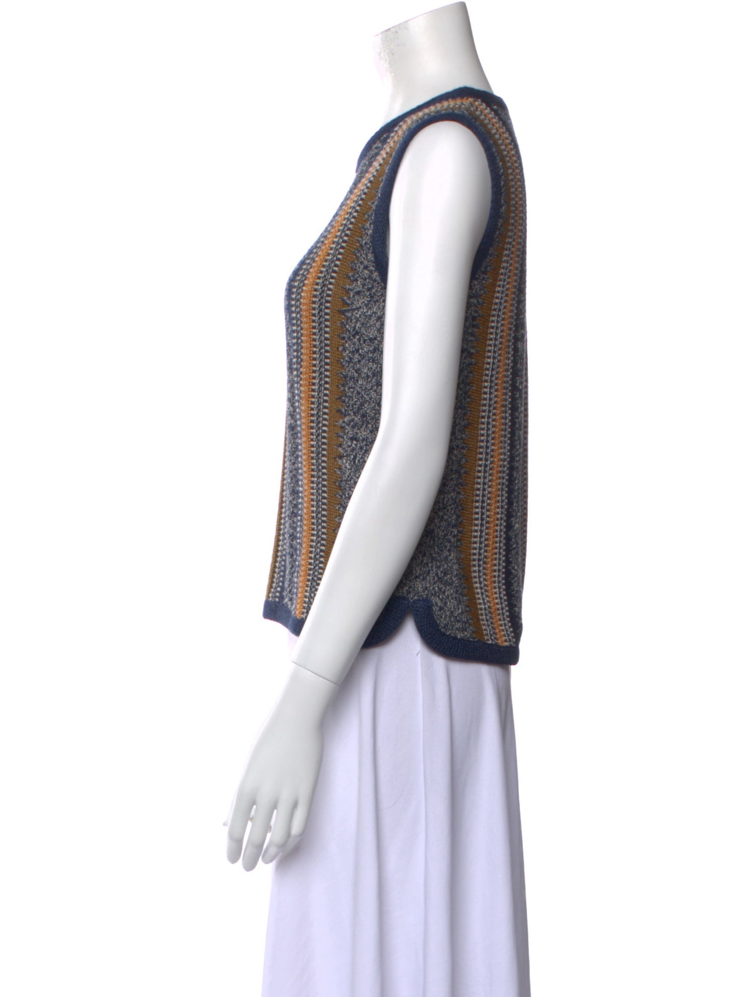 Loro Piana Linen Striped Sweater