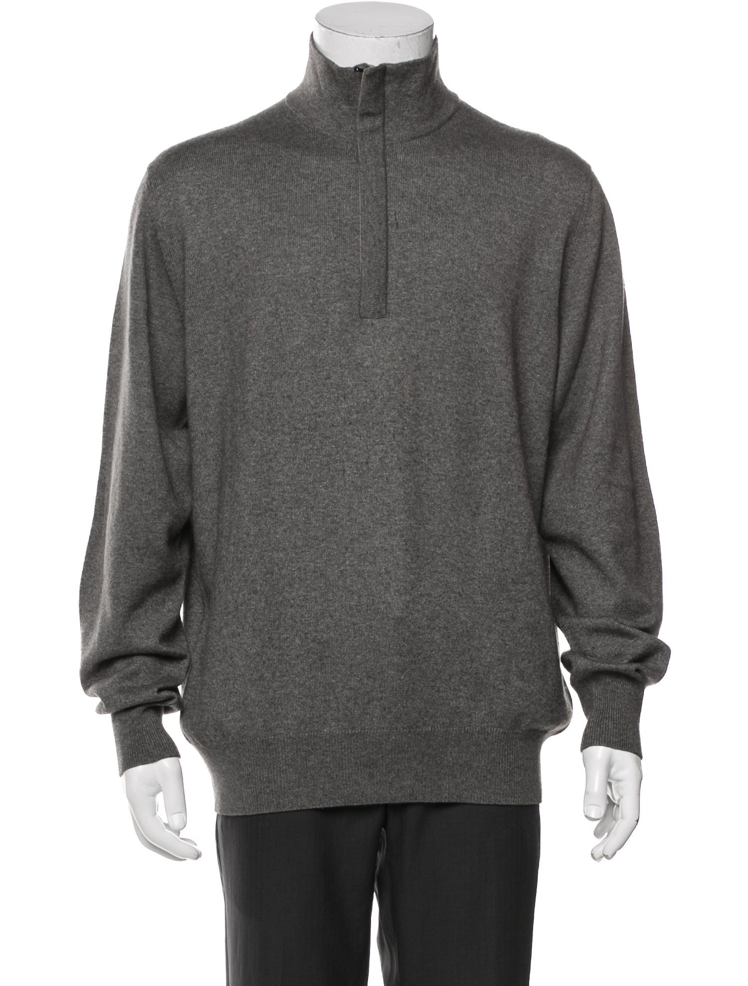 Loro Piana Silk Turtleneck Polo Sweater