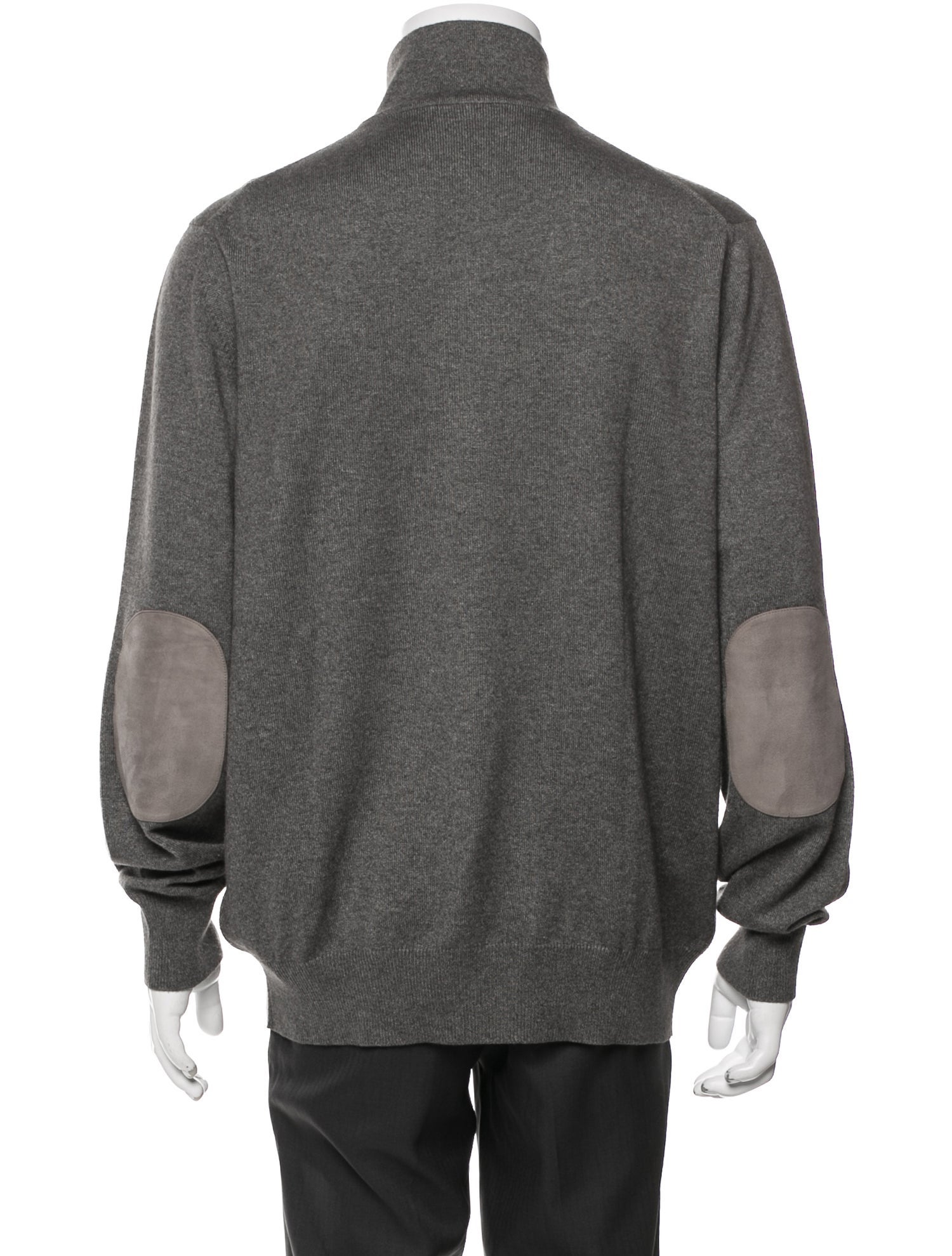 Loro Piana Silk Turtleneck Polo Sweater