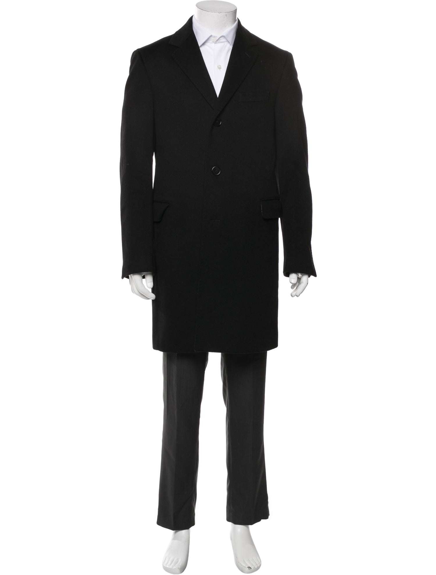 Saks Fifth Avenue Favola Wool Overcoat