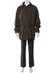 Loro Piana Horsey Storm System Leather Parka