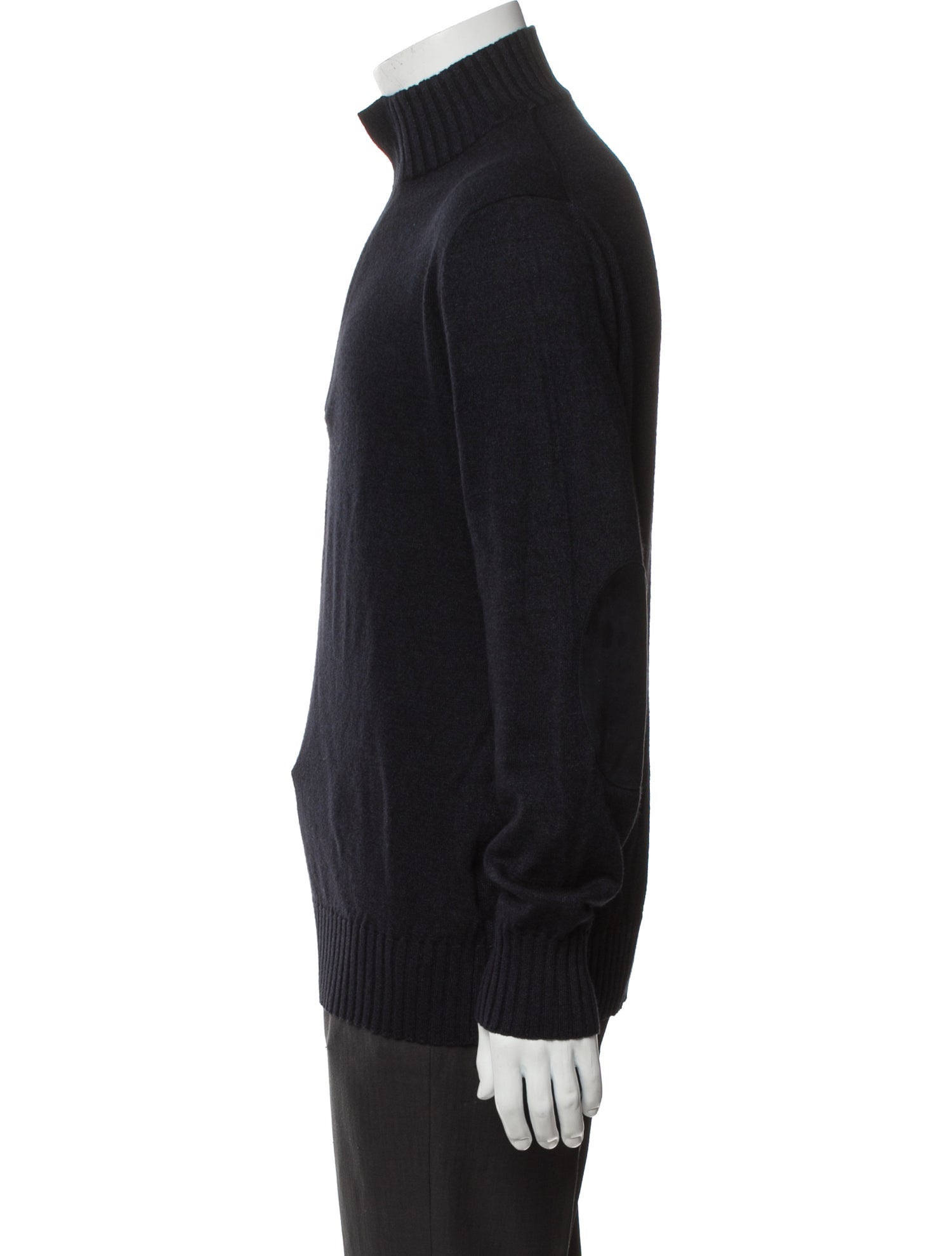 Loro Piana Cashmere Turtleneck Polo Sweater