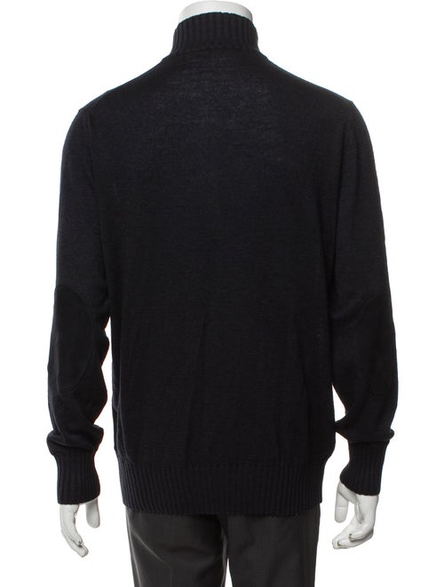 Loro Piana Cashmere Turtleneck Polo Sweater