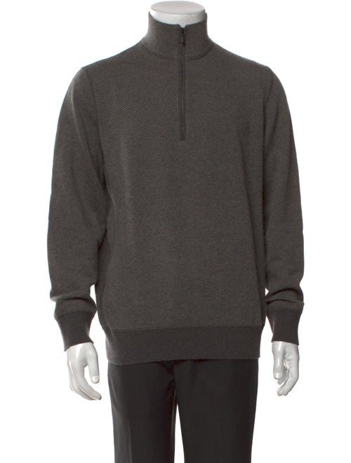 Loro Piana Roadster Pull Light Cashmere Polo Sweater