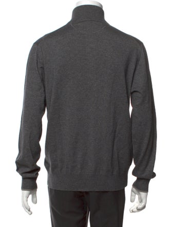 Loro Piana Silk Turtleneck Pullover