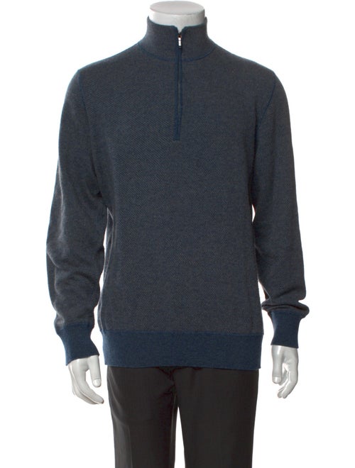 Loro Piana Roadster Pull Light Turtleneck Polo Sweater