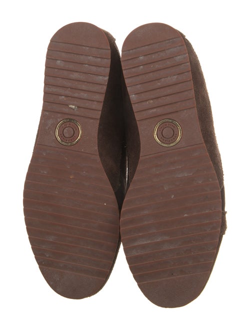 Loro Piana Suede Wedge Sneakers