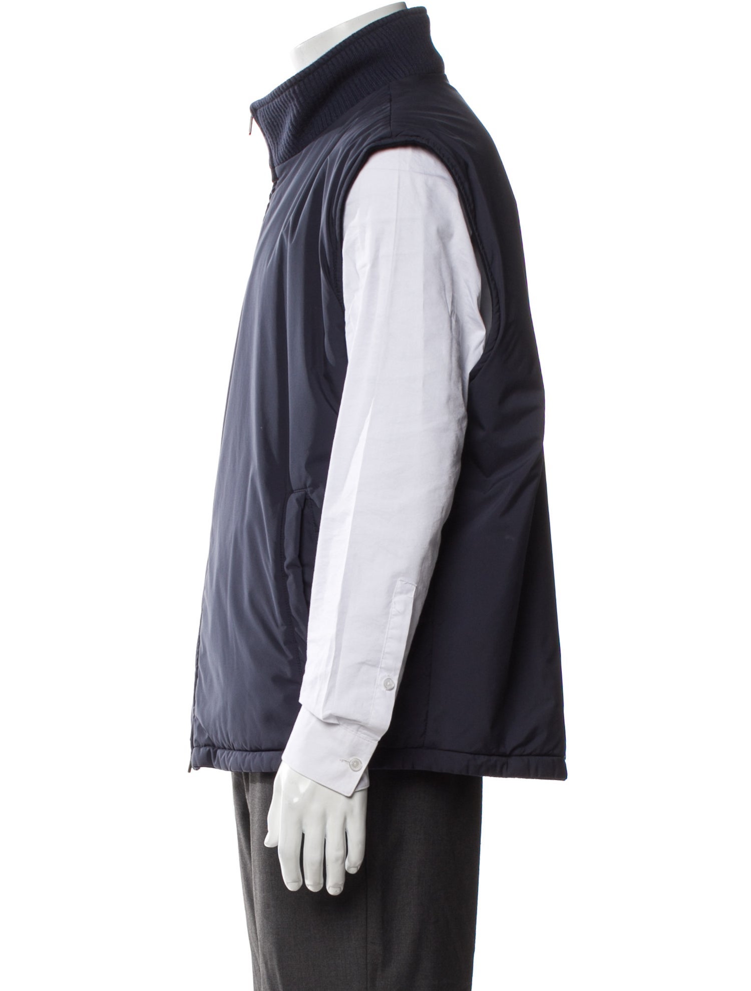 Loro Piana Storm System Reversible Cashmere Vest