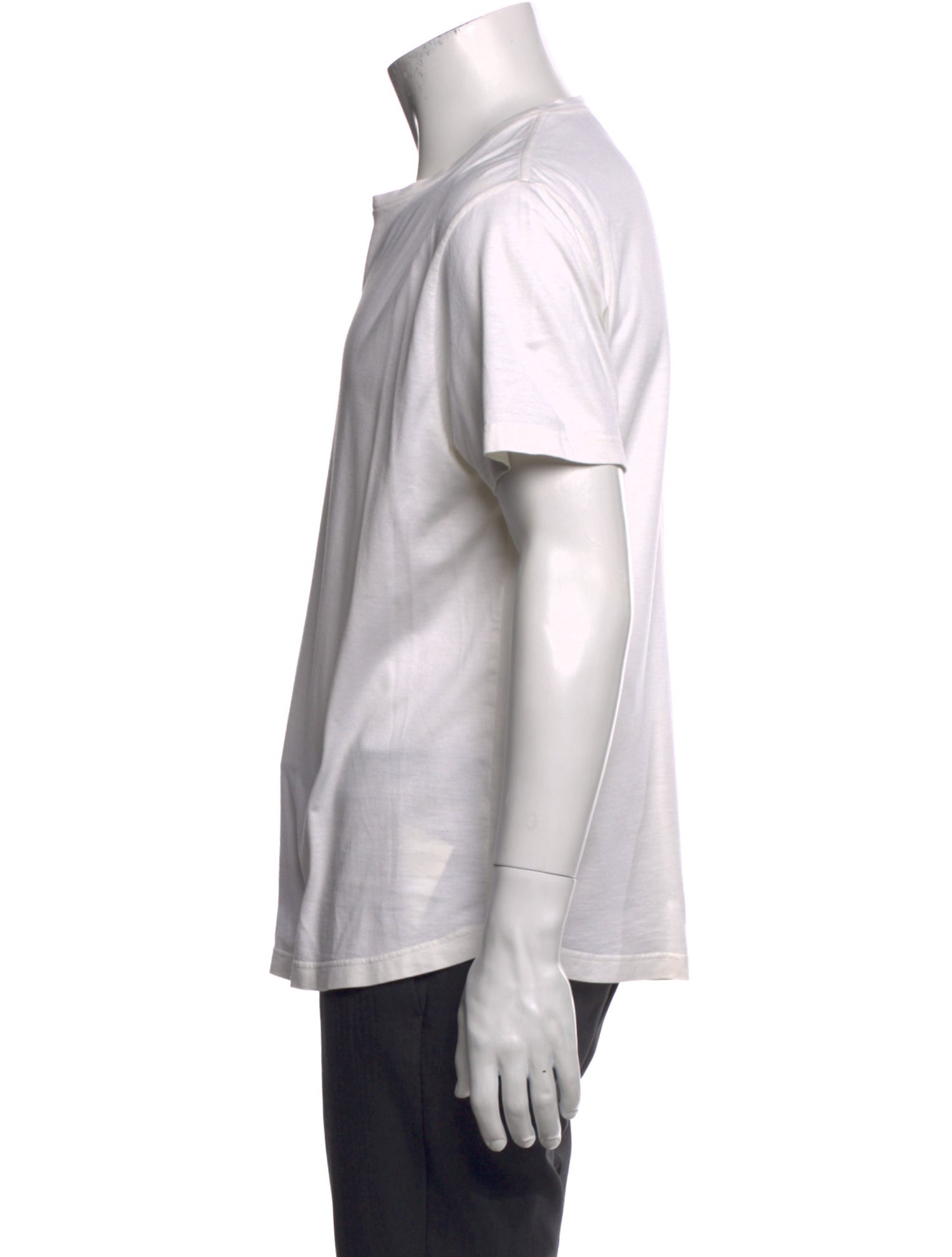 Loro Piana Silk Crew Neck T-Shirt